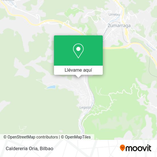 Mapa Caldereria Oria