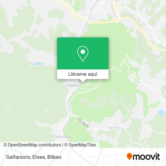 Mapa Galfarsoro, Etxea