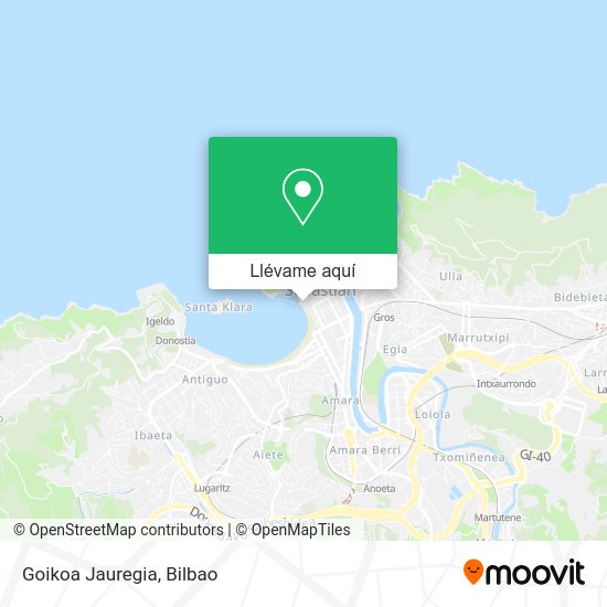 Mapa Goikoa Jauregia
