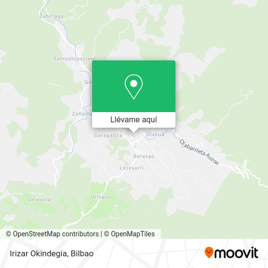 Mapa Irizar Okindegia
