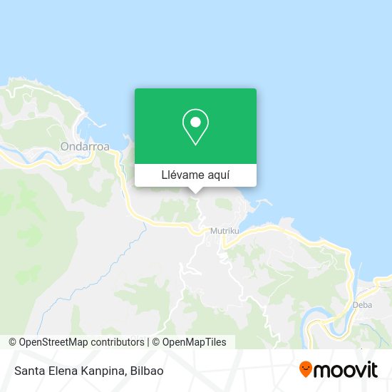Mapa Santa Elena Kanpina