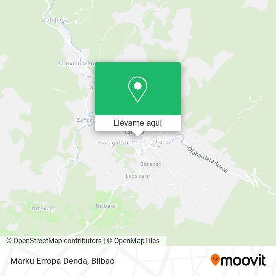 Mapa Marku Erropa Denda