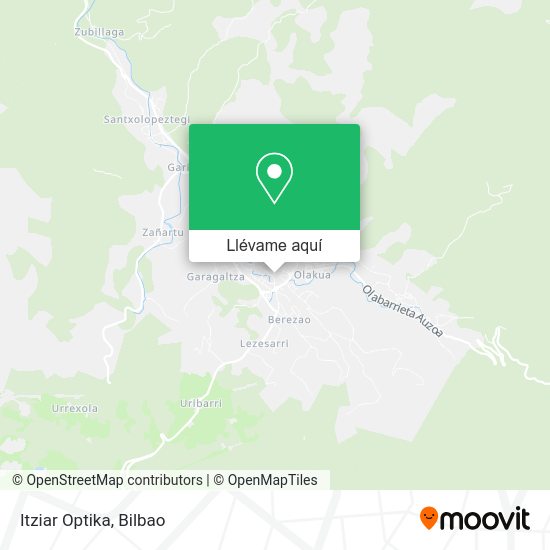 Mapa Itziar Optika