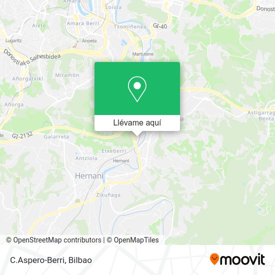 Mapa C.Aspero-Berri