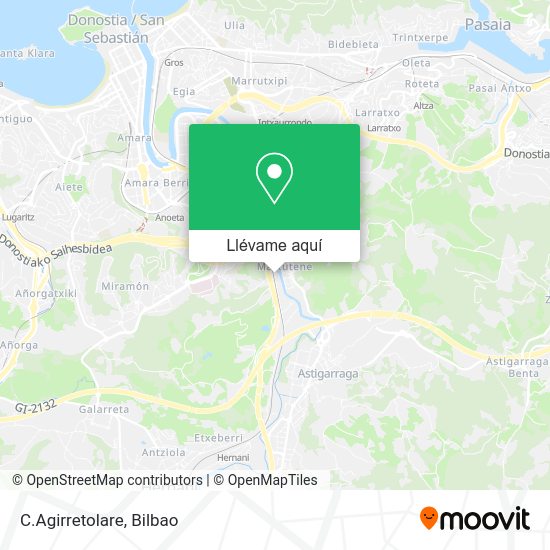 Mapa C.Agirretolare