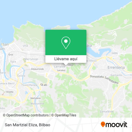 Mapa San Martzial Eliza
