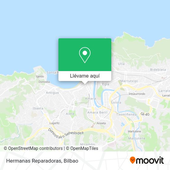 Mapa Hermanas Reparadoras