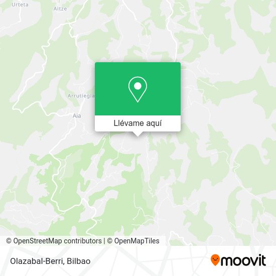 Mapa Olazabal-Berri