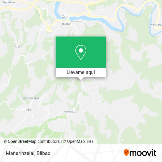 Mapa Mañarinzelai