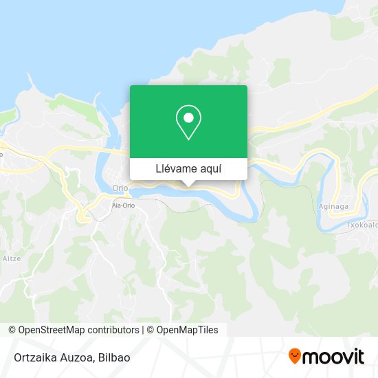 Mapa Ortzaika Auzoa