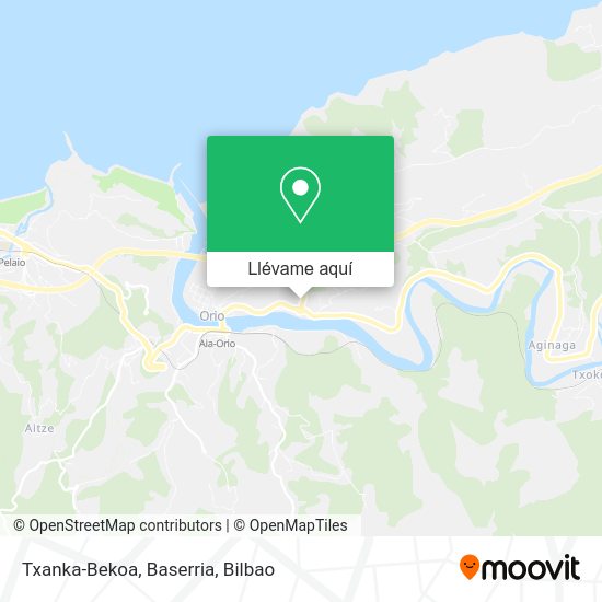 Mapa Txanka-Bekoa, Baserria