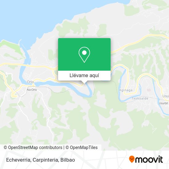 Mapa Echeverria, Carpinteria