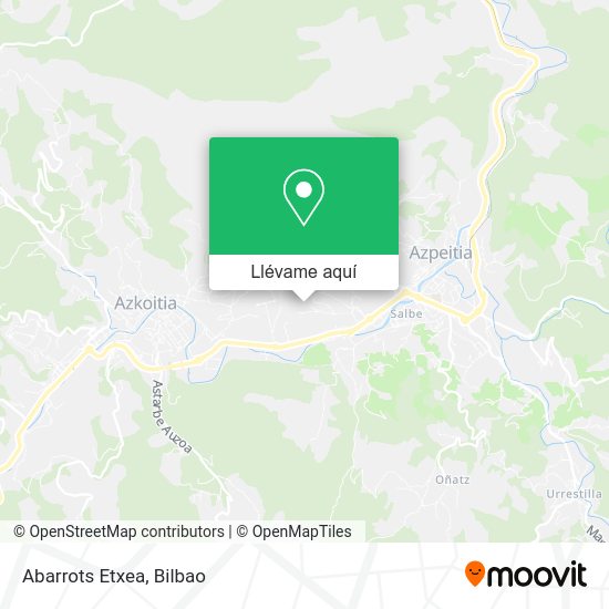 Mapa Abarrots Etxea