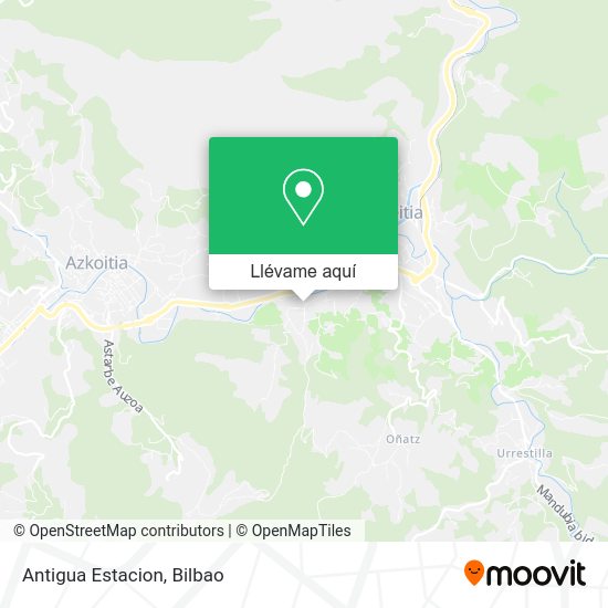 Mapa Antigua Estacion
