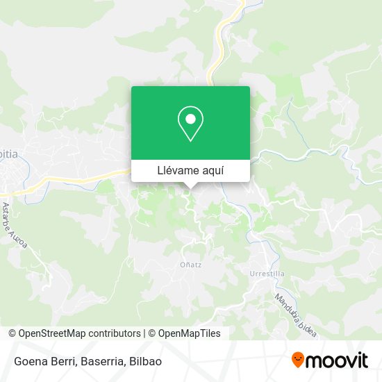 Mapa Goena Berri, Baserria
