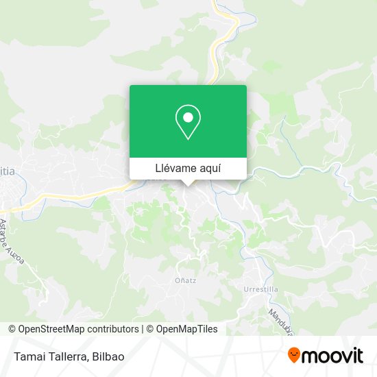 Mapa Tamai Tallerra