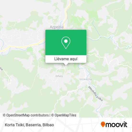 Mapa Korta Txiki, Baserria