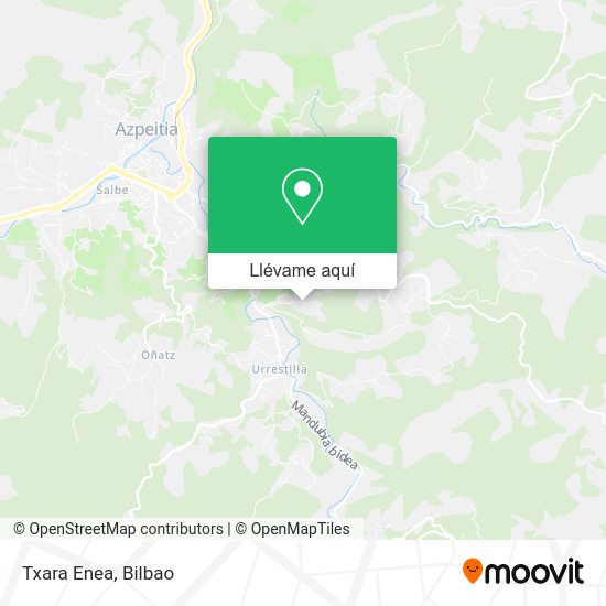 Mapa Txara Enea