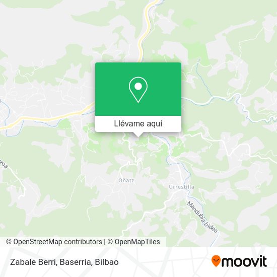 Mapa Zabale Berri, Baserria