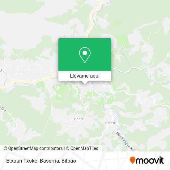 Mapa Etxaun Txoko, Baserria
