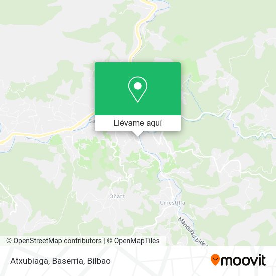 Mapa Atxubiaga, Baserria