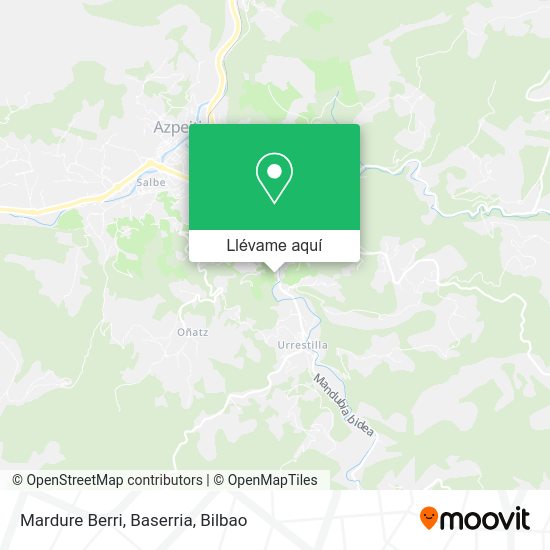 Mapa Mardure Berri, Baserria