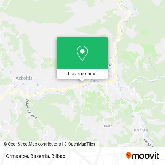 Mapa Ormaetxe, Baserria