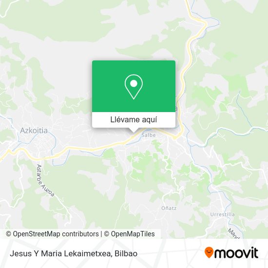 Mapa Jesus Y Maria Lekaimetxea