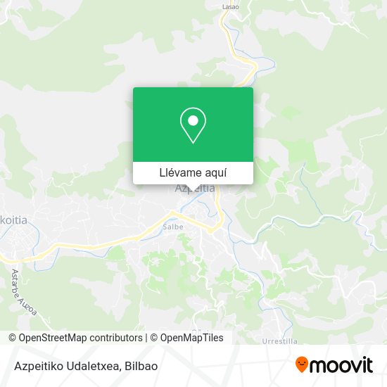 Mapa Azpeitiko Udaletxea