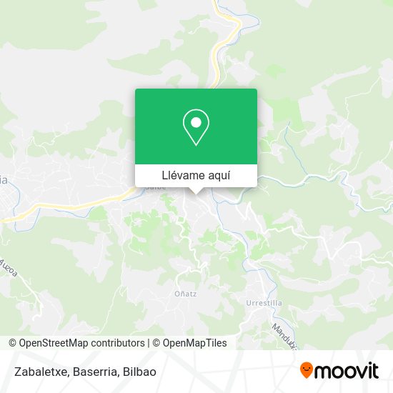 Mapa Zabaletxe, Baserria
