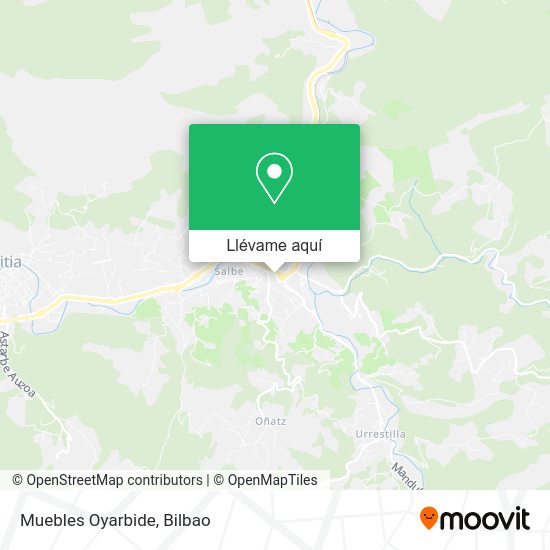 Mapa Muebles Oyarbide
