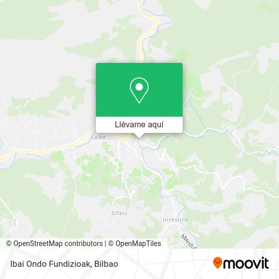 Mapa Ibai Ondo Fundizioak