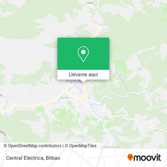Mapa Central Electrica