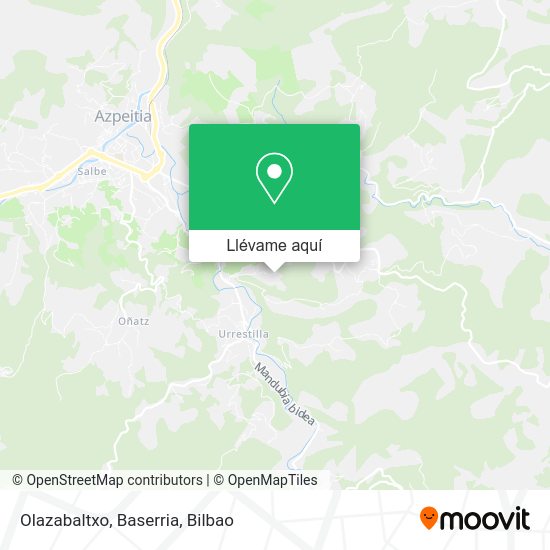 Mapa Olazabaltxo, Baserria