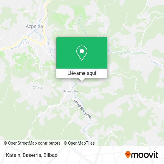 Mapa Katain, Baserria
