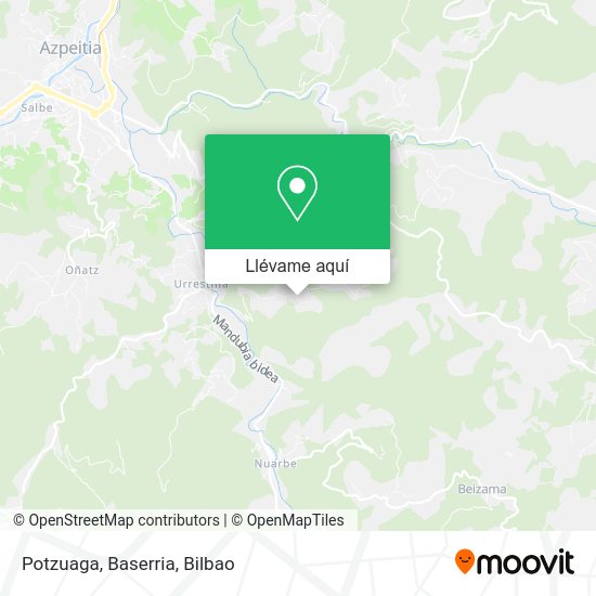 Mapa Potzuaga, Baserria