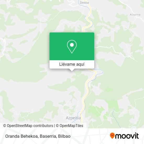 Mapa Oranda Behekoa, Baserria