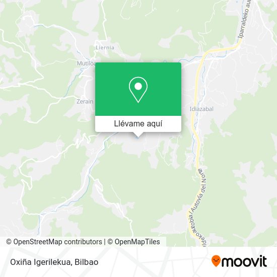 Mapa Oxiña Igerilekua