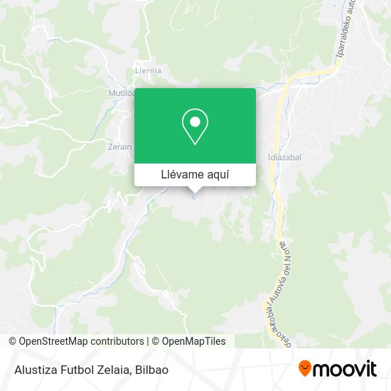 Mapa Alustiza Futbol Zelaia
