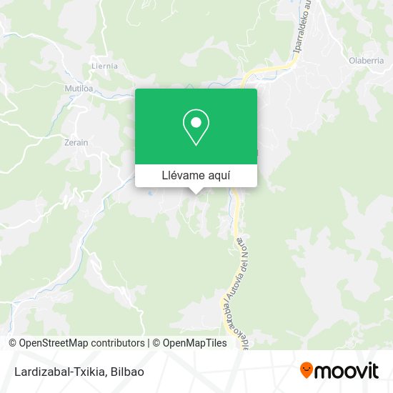 Mapa Lardizabal-Txikia