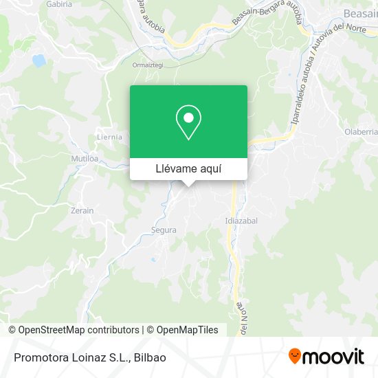 Mapa Promotora Loinaz S.L.