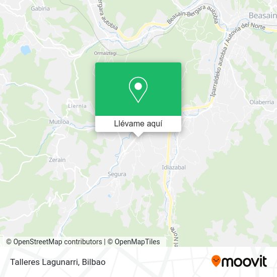 Mapa Talleres Lagunarri