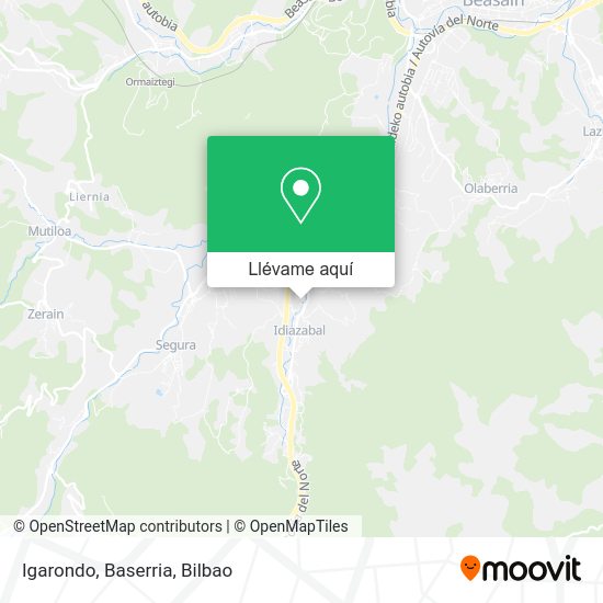 Mapa Igarondo, Baserria