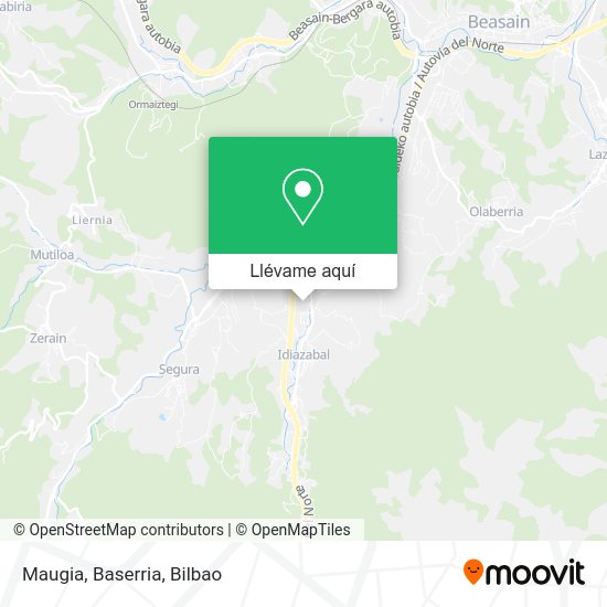 Mapa Maugia, Baserria