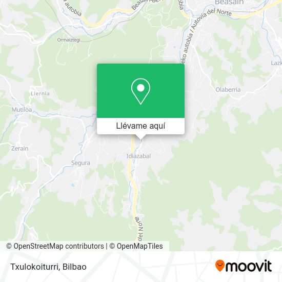 Mapa Txulokoiturri