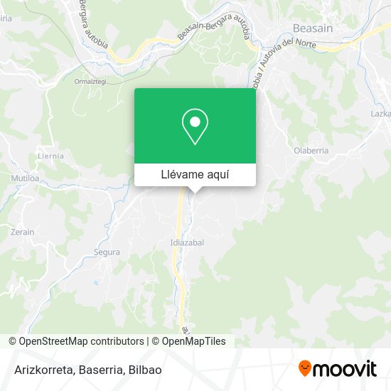 Mapa Arizkorreta, Baserria