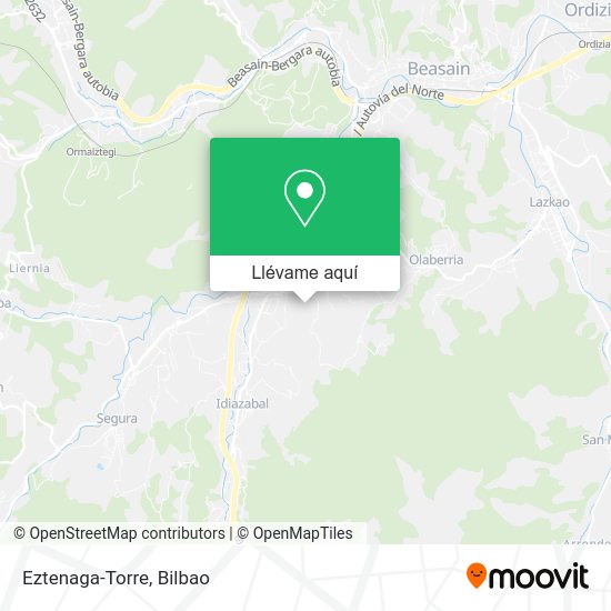 Mapa Eztenaga-Torre