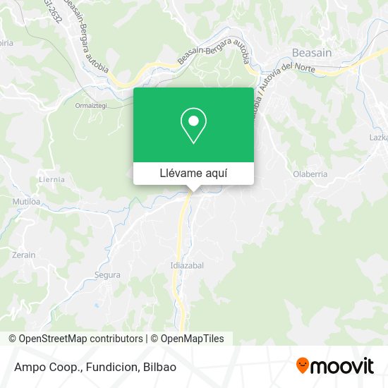 Mapa Ampo Coop., Fundicion