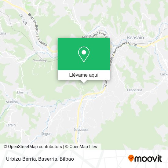 Mapa Urbizu-Berria, Baserria