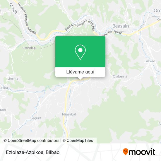 Mapa Eziolaza-Azpikoa